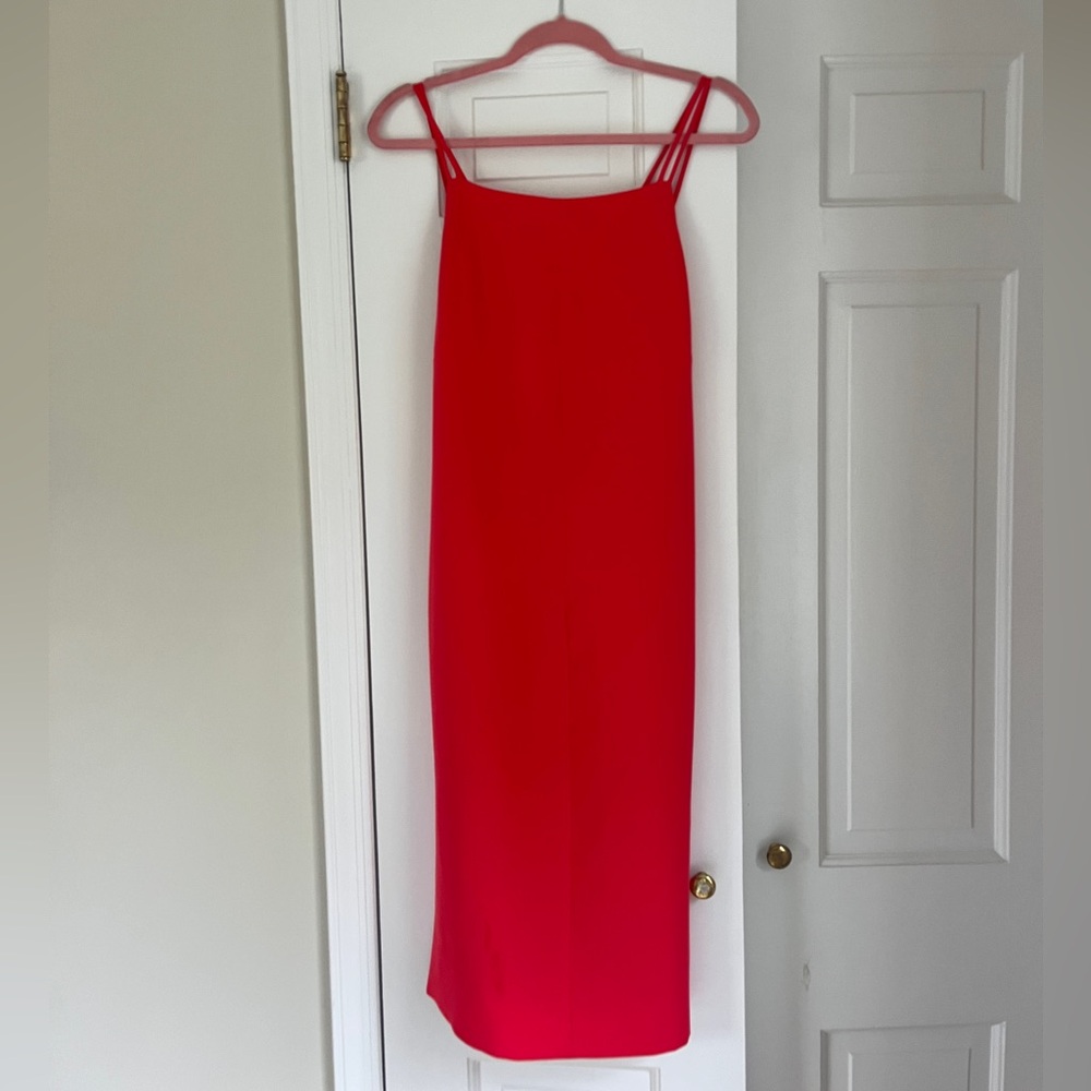 RAG & BONE Hot Pink Midi Dress